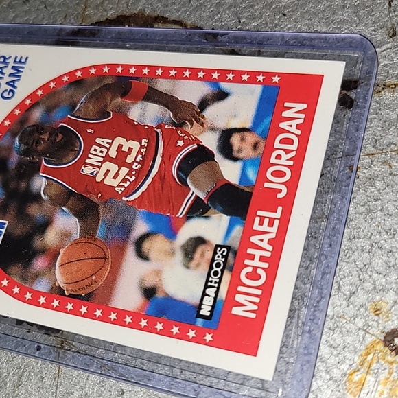 Michael Jordan. 1989. NBA HOOPS. All Star Card. Mint - Picture 3 of 6